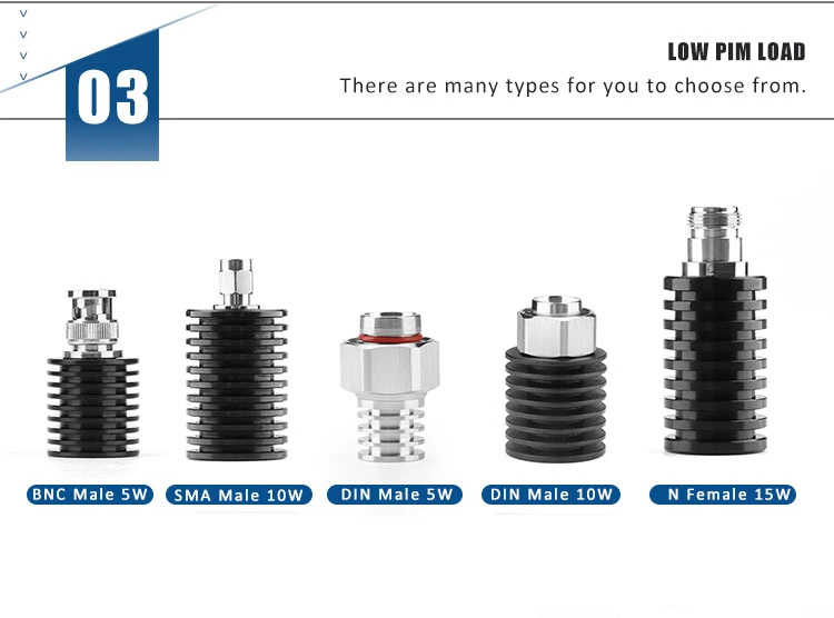 RF Termination Loads Dummy Load 60W N Male Connector DC-3GHz for Ibs Das Telecom