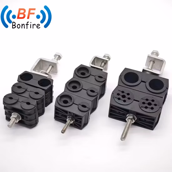 3방향 UV 및 부식 방지 섬유 및 전원 공급 장치 클램프